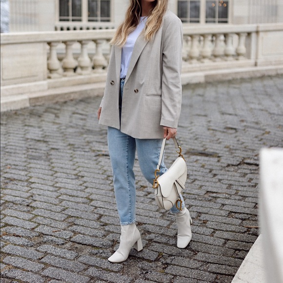 🕊SOLD! Dior saddle bag white leather (BAG ONLY) - Picture 4 of 15